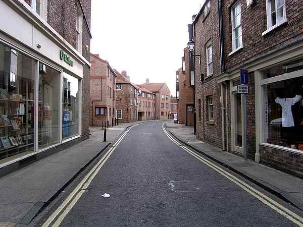 Looking towards Peasholme Green.
