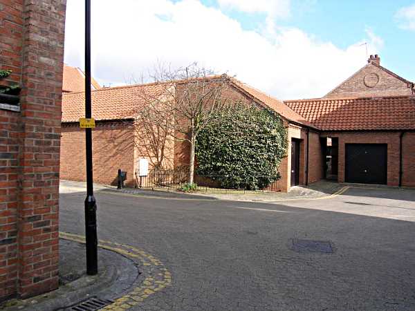 Looking towards Bedern.