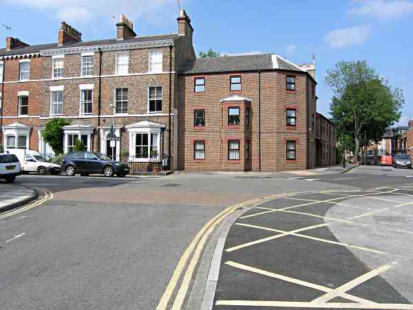 Looking towards Priory Street.