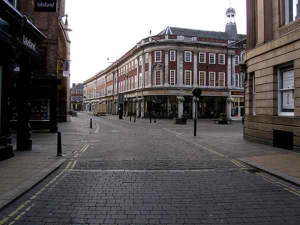 Looking towards St Helen's Square.