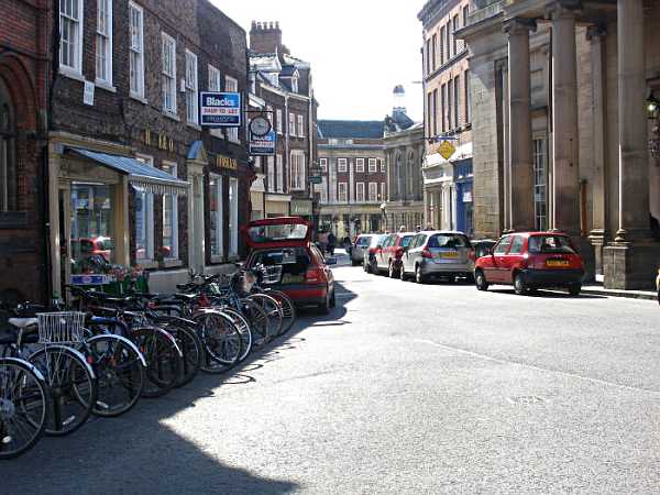 Looking towards St Helen's Square.