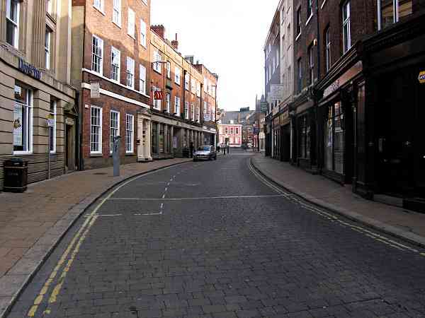 Looking towards Duncombe Place.