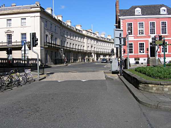 Looking towards Duncombe Place.