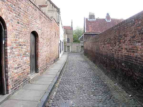 Looking towards the Minster.