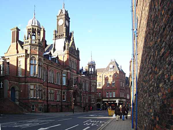 Looking towards Nessgate and the City Centre.