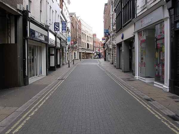 Looking towards St Helen's Square.
