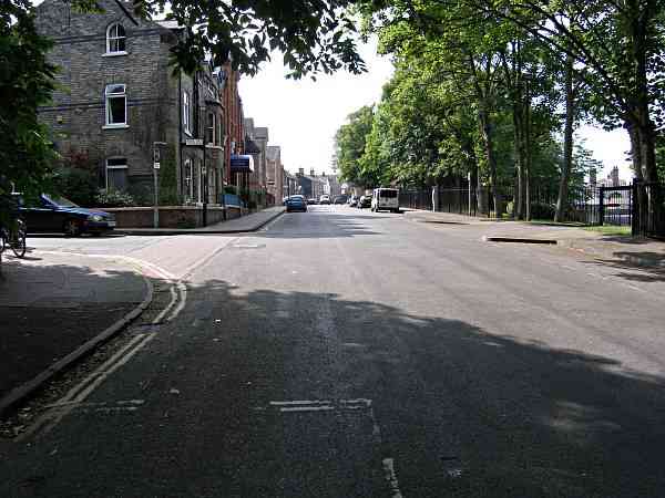 Looking towards Bishophill Senior.