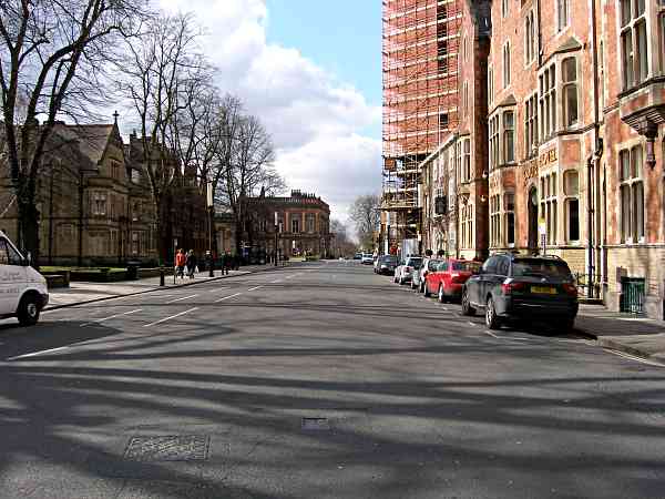 Looking towards Museum Street and Lendal Bridge.