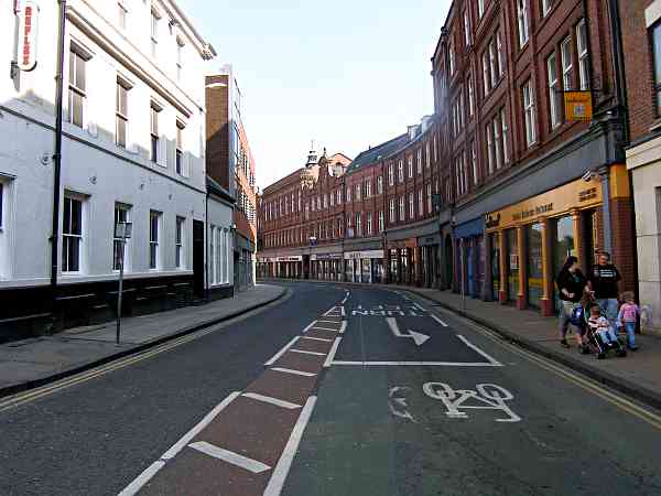 Looking towards Rougier Street.