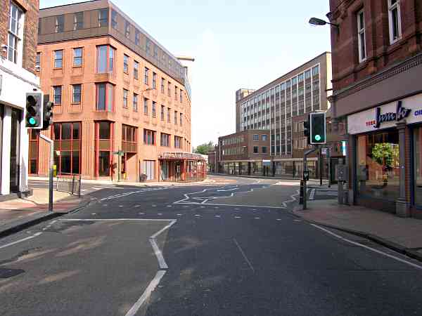 Looking towards Rougier Street.