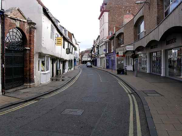Looking towards the Minster and Monk Bar.