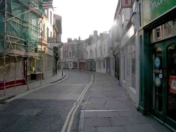 Looking towards Monk Bar.
