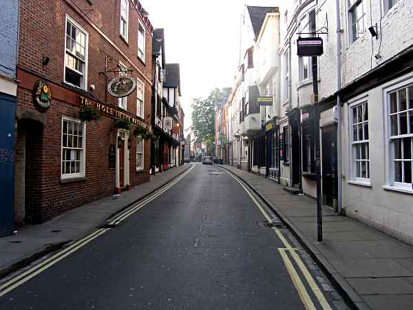 Looking towards Duncombe Place and the Minster.