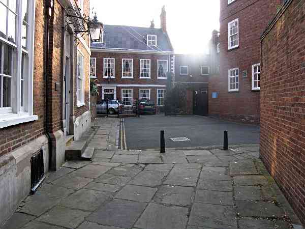 Looking towards Precentors Court.