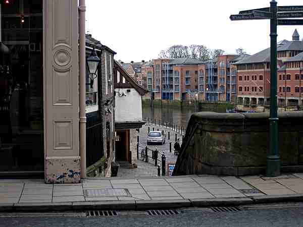 Looking south, downstream towards Skeldergate Bridge.