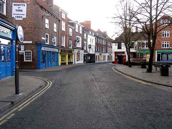 Looking towards the Shambles.