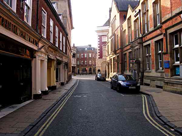 Looking towards St Helen's Square.