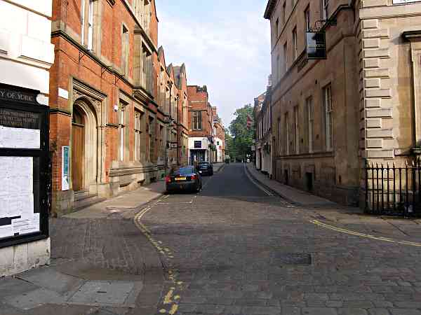 Looking towards Museum Street.