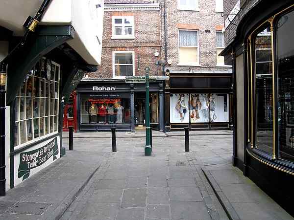 Looking towards Stonegate.