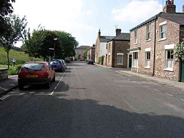 Looking towards Bishophill Junior.