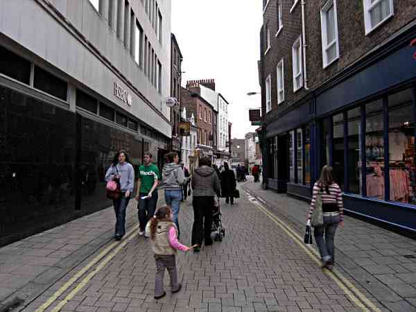 Looking towards Coney Street.