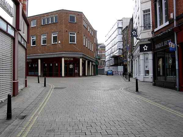 Looking towards Parliament Street.
