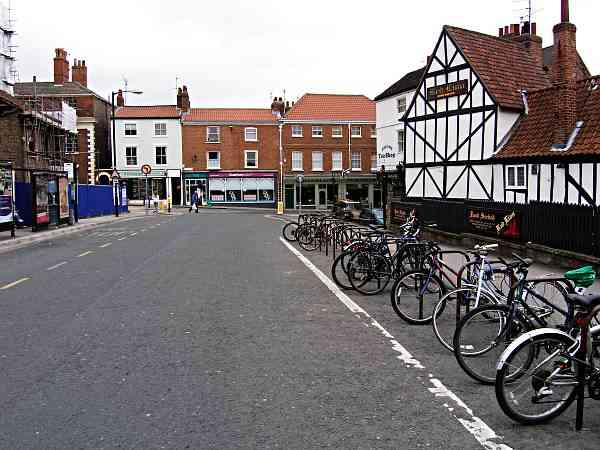 Looking towards Walmgate.