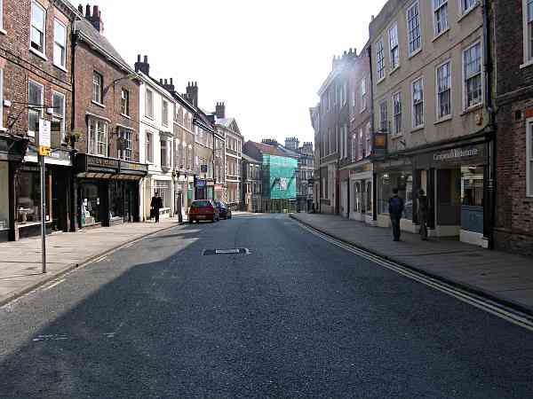 Looking towards Bridge Street and the City Centre..
