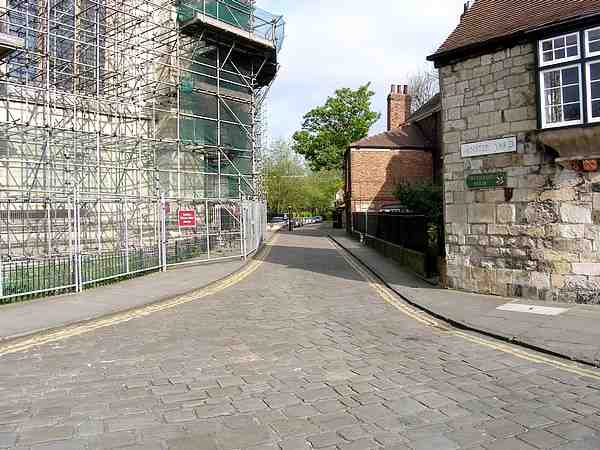 Looking towards the Deanery.