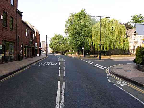 Looking towards Lendal Bridge.