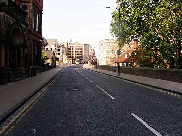Looking towards Lendal Bridge.