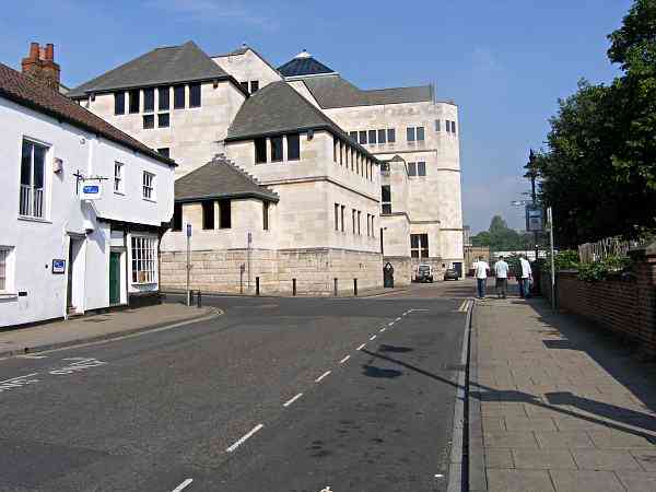Looking towards Wellington Row and Lendal Bridge.
