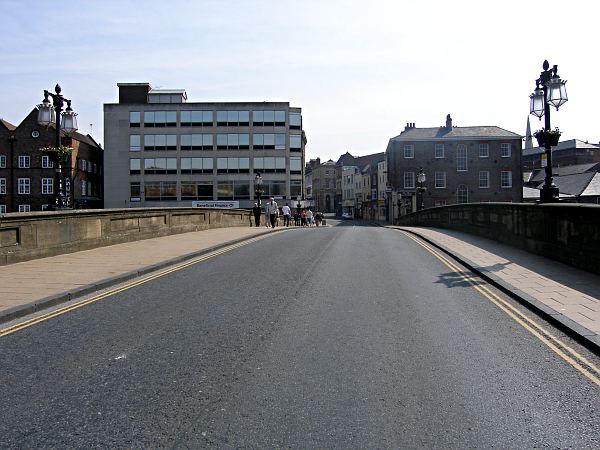 Looking towards Low Ousegate.