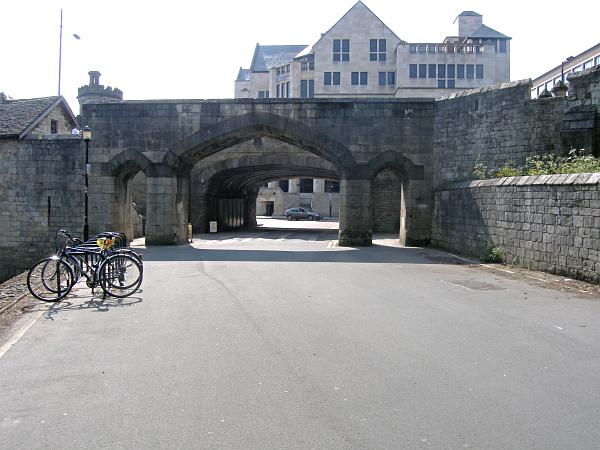 Looking towards the Bar Walls and east along the south bank of the River Ouse.