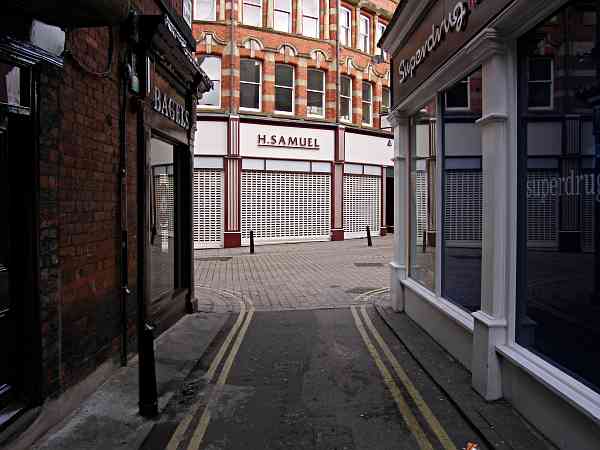 Looking towards Market Street.