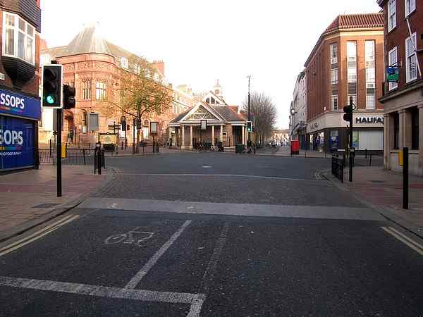 Looking towards Parliament Street