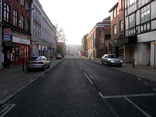 looking south towards Fishergate Postern