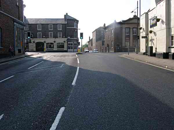 Looking towards Micklegate and Blossom Street..