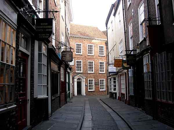 Looking north west towards King's Square.