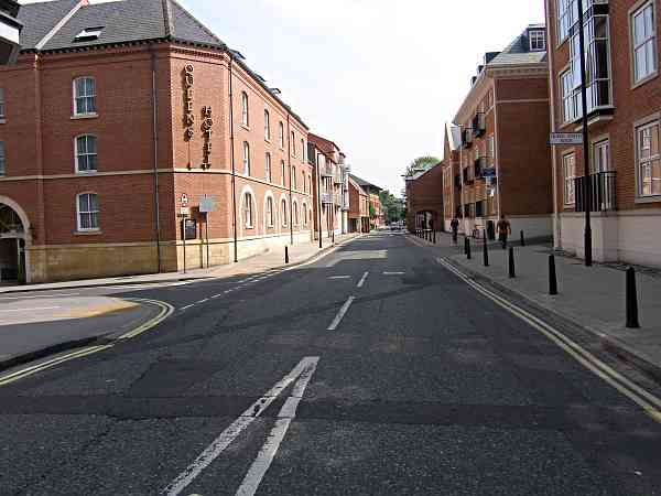 Looking towards Skeldergate Bridge.