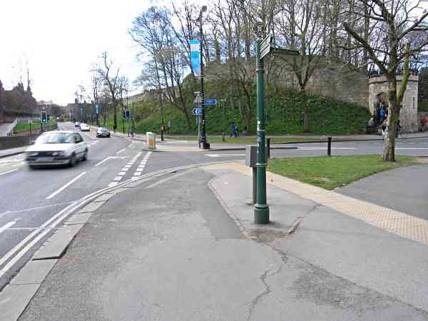 Looking towards Skeldergate.