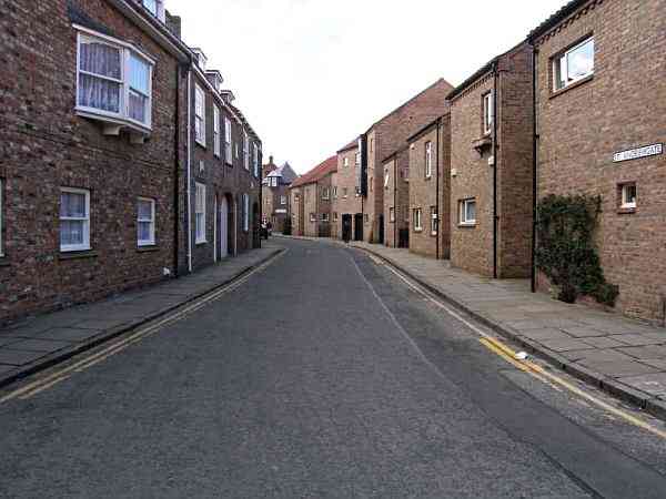 Looking South West towards King's Square.