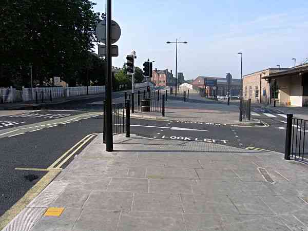 Looking towards Queen Street Bridge.