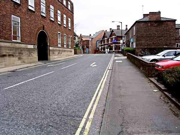 Looking towards Walmgate.