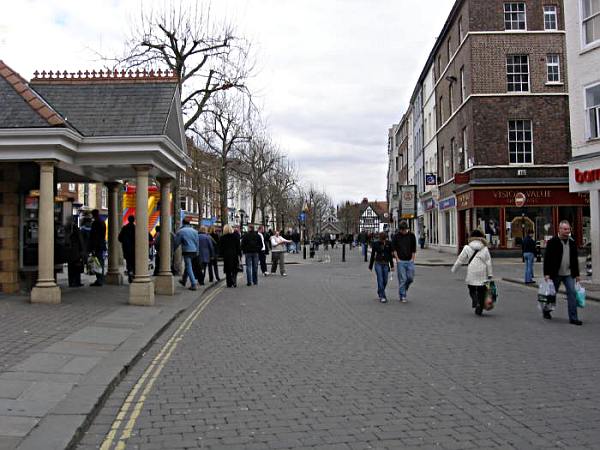South west side looking towards Parliament Street.