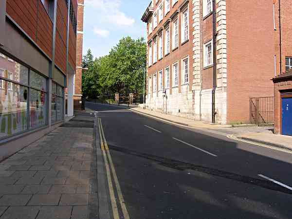 Looking towards Toft Green.