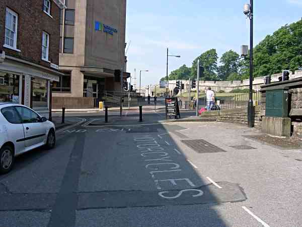 Looking towards Rougier Street..