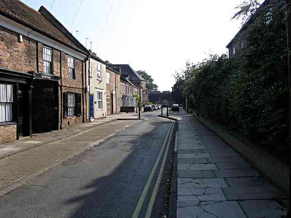 Looking towards Victoria Bar.