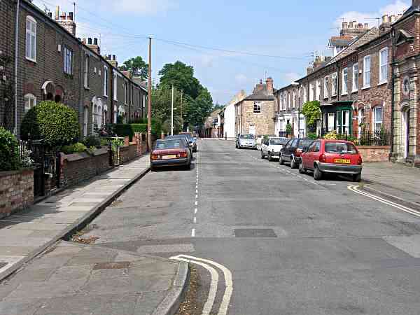 Looking towards Bishophill Senior.