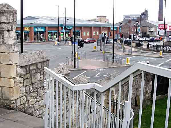 Looking towards Layerthorpe Postern.